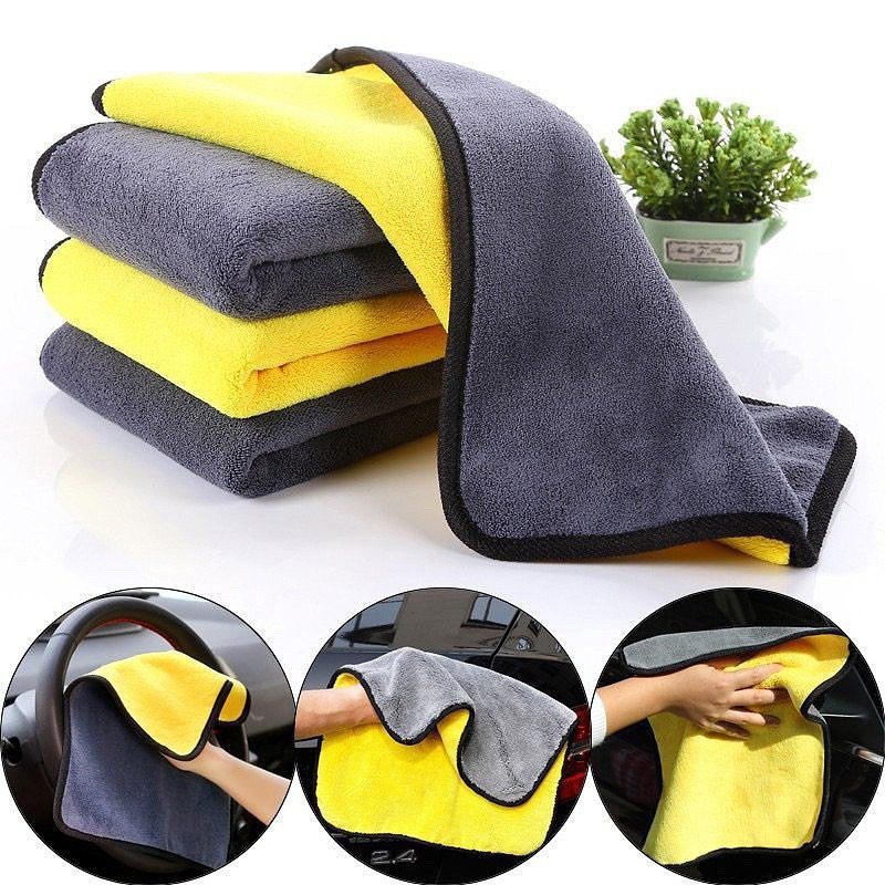GearUp 400 GSM Dual-Sided Microfiber Cleaning Towel